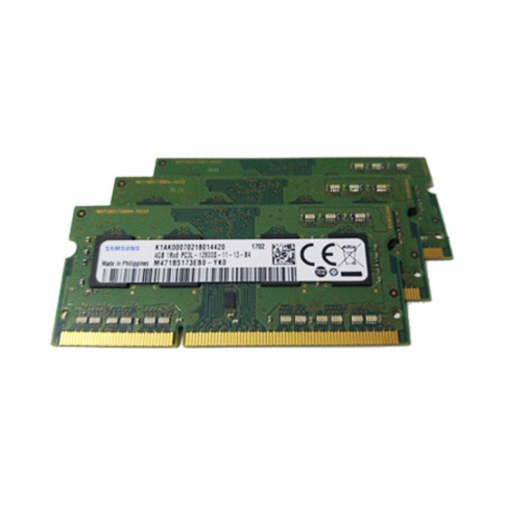 Thẻ Nhớ Ram 4gb Ddr3 Pc 12800 Sodimm 4g Sodim Pc3l Ddr3l 1600 Samsung