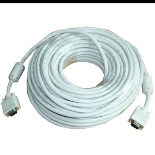 cable vga 10m trắng dây tín hiệu màn hình