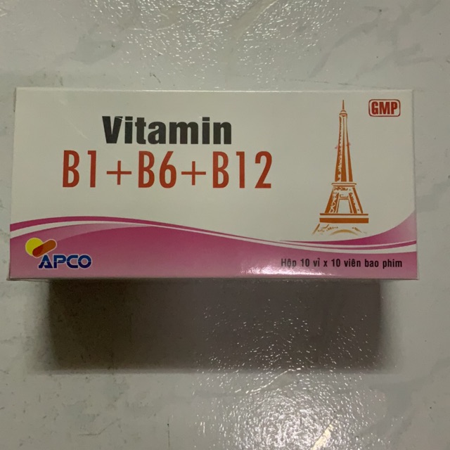 Vitamin 3B (B1-B6-B12) 100 viên