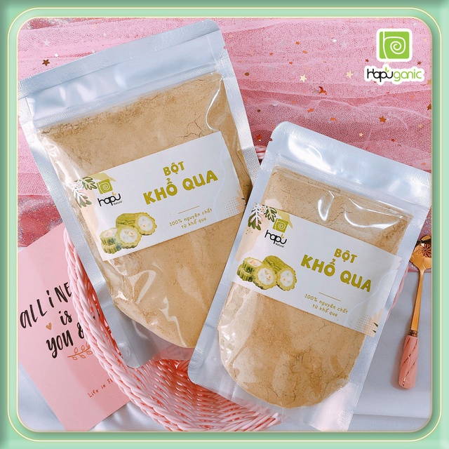 Bột Khổ Qua Từ Thiên Nhiên Nguyên Chất Hapu Organic