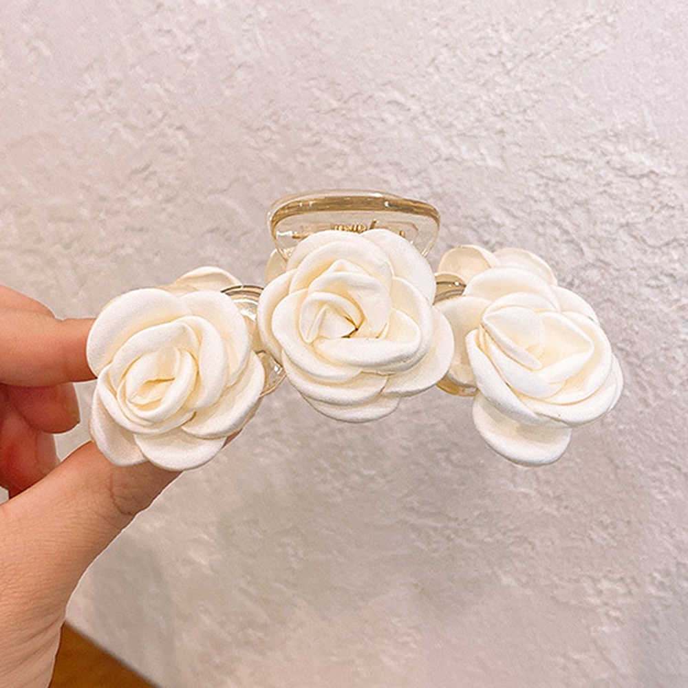 GETNOIVAS Kẹp tóc càng cua hình bướm cỡ lớn bằng kim loại phong cách Hàn Quốc độc đáo cho nữ