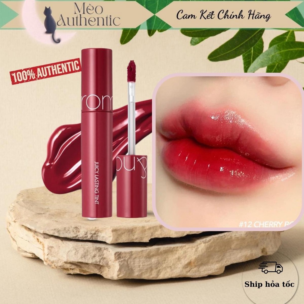 Son Tint Romand Juicy Lasting Tint - 12 CHERRY BOMB