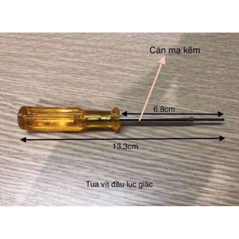 Tô vít lục giác mở kim máy vắt sổ  1.5mm và 1.6mm