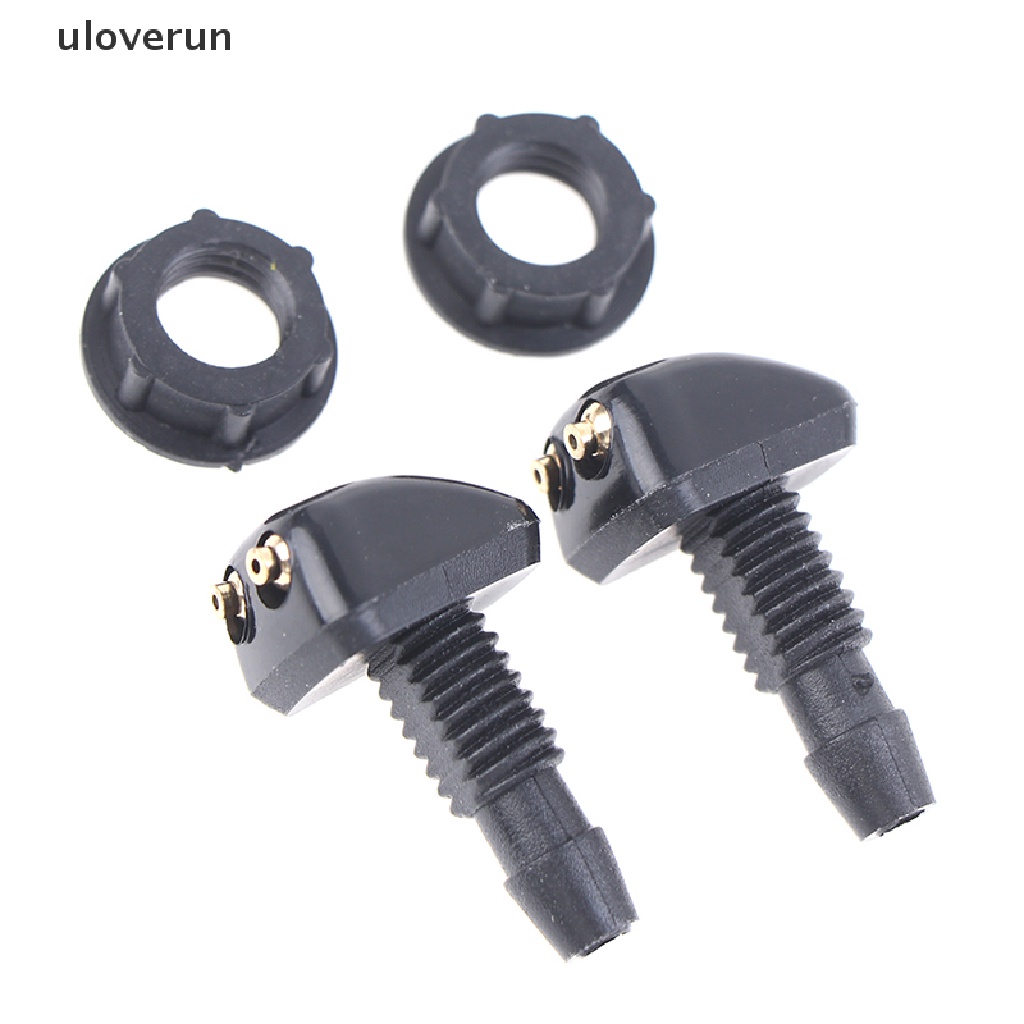 Uloverun Set 2 Vòi Phun Nước Rửa Kính Chắn Gió Phía Trước Thông Dụng