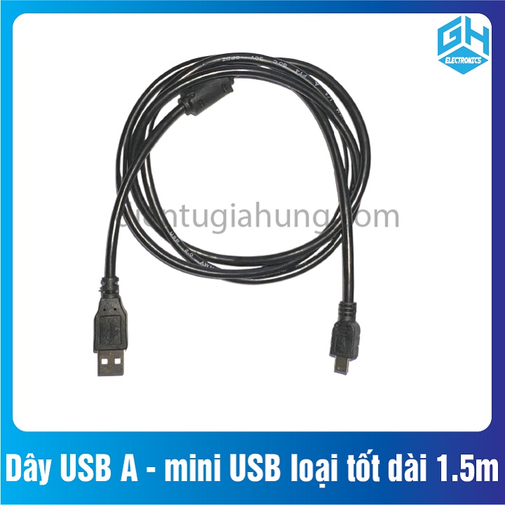 Dây USB loại tốt dài 150cm (1.5m)Dây USB A - mini