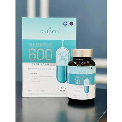 Viên uống trắng da anhthushop glutathione 600 Dr Lacir Chính hãng giúp mờ nám tàn nhang cải thiện nội tiết tố | BigBuy360 - bigbuy360.vn