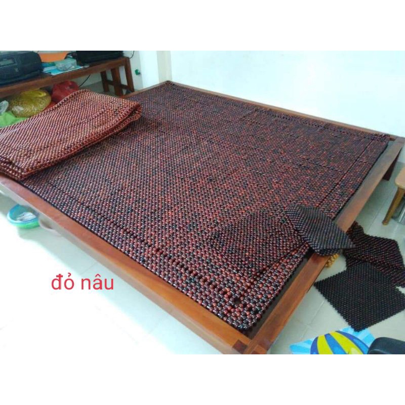 chiếu hạt gỗ hương 2m ×2.2m