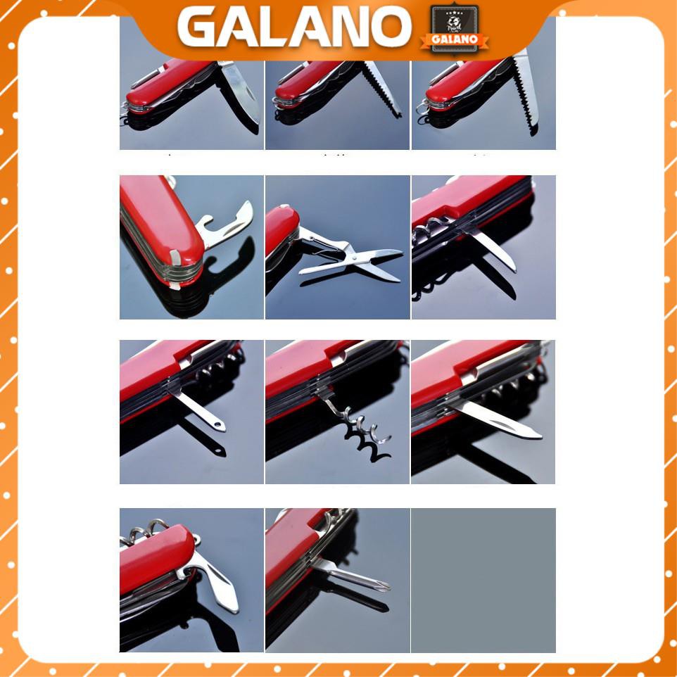 Dao đa năng GALANO dụng cụ đa năng gia đình 11 món dao, kéo, vít, dũa,... sửa chữa tiện dụng HG-001297