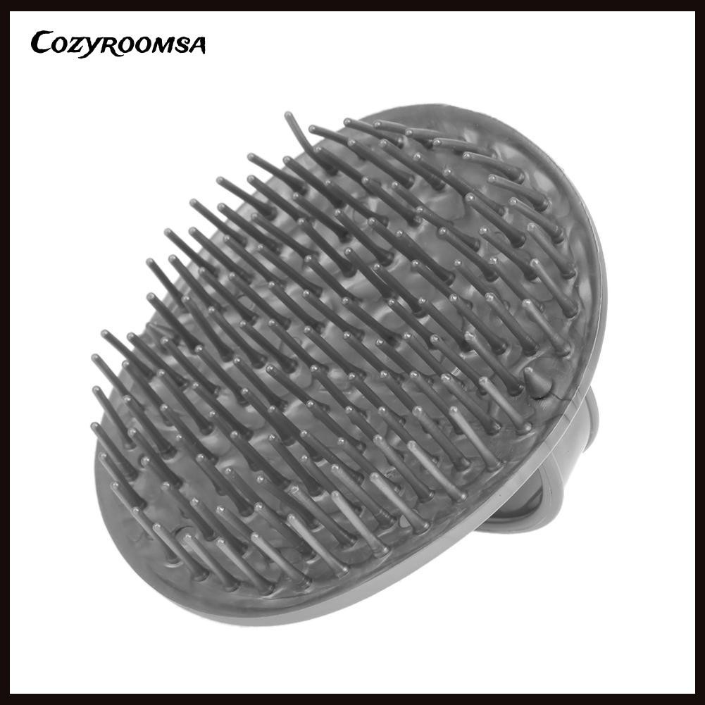 [Hàng mới về] Lược gội massage da đầu bằng silicon chăm sóc mái tóc