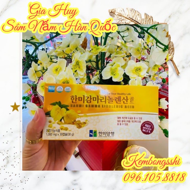 Tinh Dầu Hoa Anh Thảo Hàn Quốc Cân Bằng Nội Tiết Tố Nữ