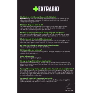 Vi sinh Extrabio 250ml, 500ml & 1000ml