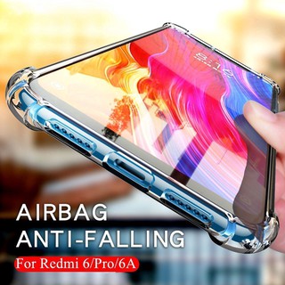 Ốp lưng trong suốt chống sốc cho xiaomi redmi 6 pro redmi 6a redmi 4x redmi s2 redmi note 4 redmi note 4x redmi 5a redmi note 5a