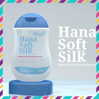 Dung dịch vệ sinh , dung dịch vệ sinh phụ nữ 𝑯𝒂𝒏𝒂 𝑺𝒐𝒇𝒕 & 𝑺𝒊𝒍𝒌 150ml