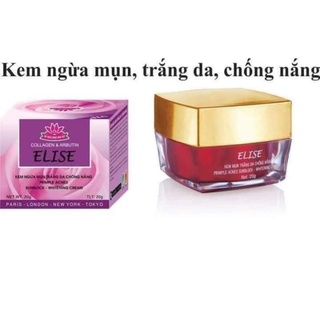 Kem elise ngừa mụn, trắng da chống nắng 20g