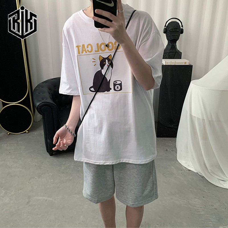 Áo thun form rộng unisex ngắn tay nam nữ oversize ATL104 | BigBuy360 - bigbuy360.vn