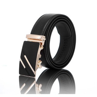 Thắt lưng da nam cao cấp - Khóa tự động, Dây nịt nam