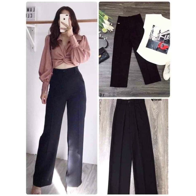 Quần tây ống suông bigsize cao cấp