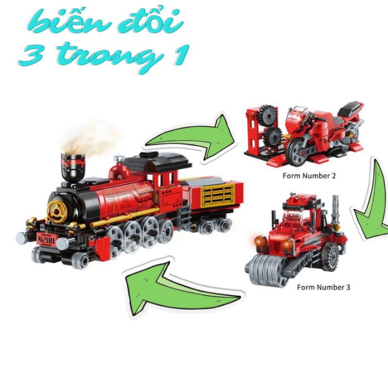 Lego QMAN 42101 biến đổi 3 trong 1 - lego biến hình