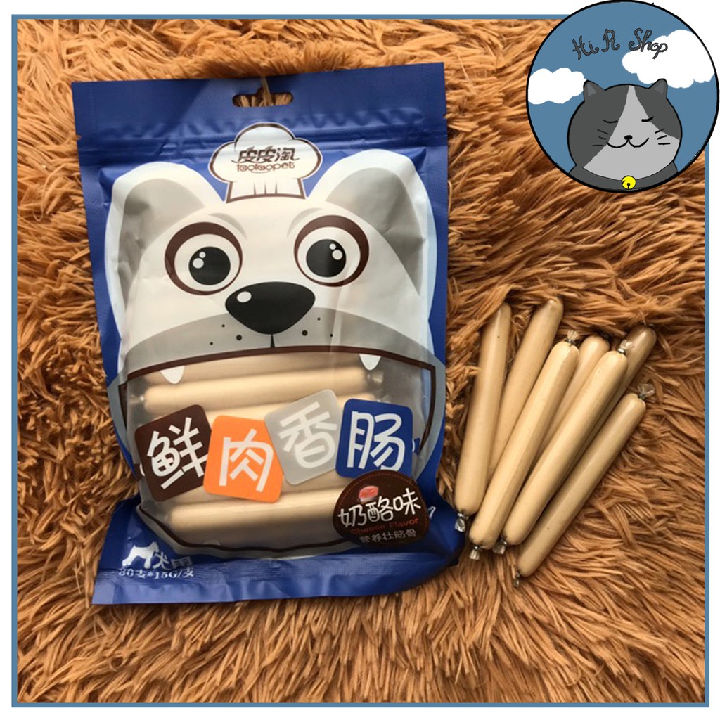 Xúc Xích Dinh Dưỡng Taotaopet Vị Vịt Cho Chó