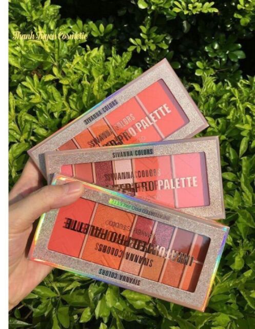 Set Má Hồng + Phấn Mắt 4 ô SIVANNA HF5021 | BigBuy360 - bigbuy360.vn