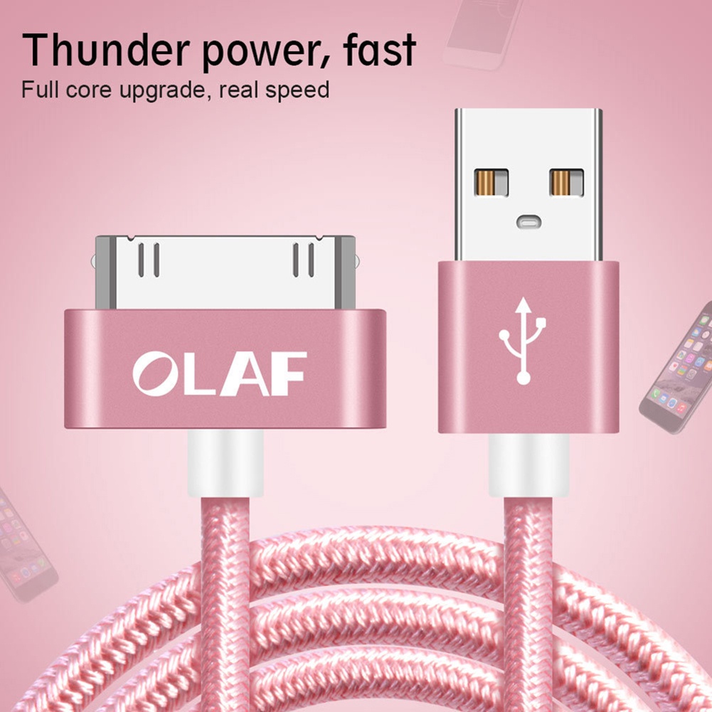 Dây Cáp Sạc/Truyền Dữ Liệu USB Dài 100cm Cho iPhone 4/4S/iPad 1 2 3