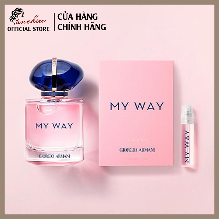 Nước hoa mini [𝘊𝘩𝘪́𝘯𝘩 𝘏𝘢̃𝘯𝘨]  Nước Hoa Nữ Giorgio Armani My Way - 5/10/20 ml. tinh tế sang trọng