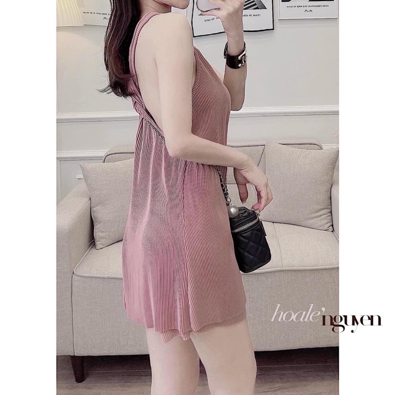 SET Áo dập ly xoắn thời trang kèm Quần short ngắn⚡️5 màu ảnh thật | BigBuy360 - bigbuy360.vn