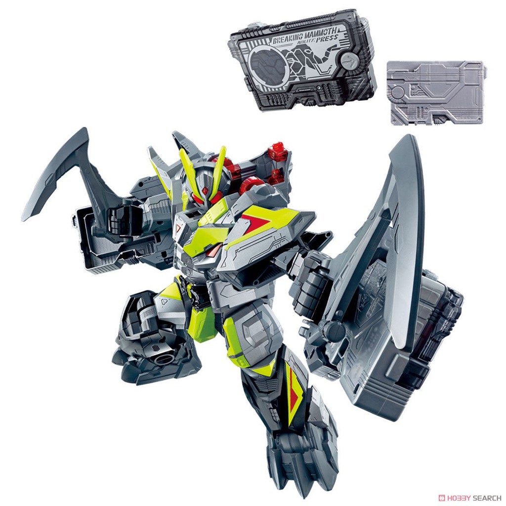 [NEW] Mô hình đồ chơi chính hãng Bandai DX Breaking Mammoth &amp; Breaking Mammoth Progrise Key - Kamen Rider Zero One