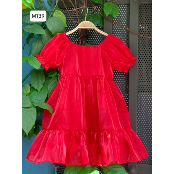 ĐẦM VÁY VOAN TƠ ÁNH KIM CAO CẤP BÉ GÁI SIÊU ĐẸP DỄ THƯƠNG HAIVANCO  MỀM MẠI THOÁNG MÁT 12 đến 37 kg ĐI HỌC ĐI CHƠI ĐẸP