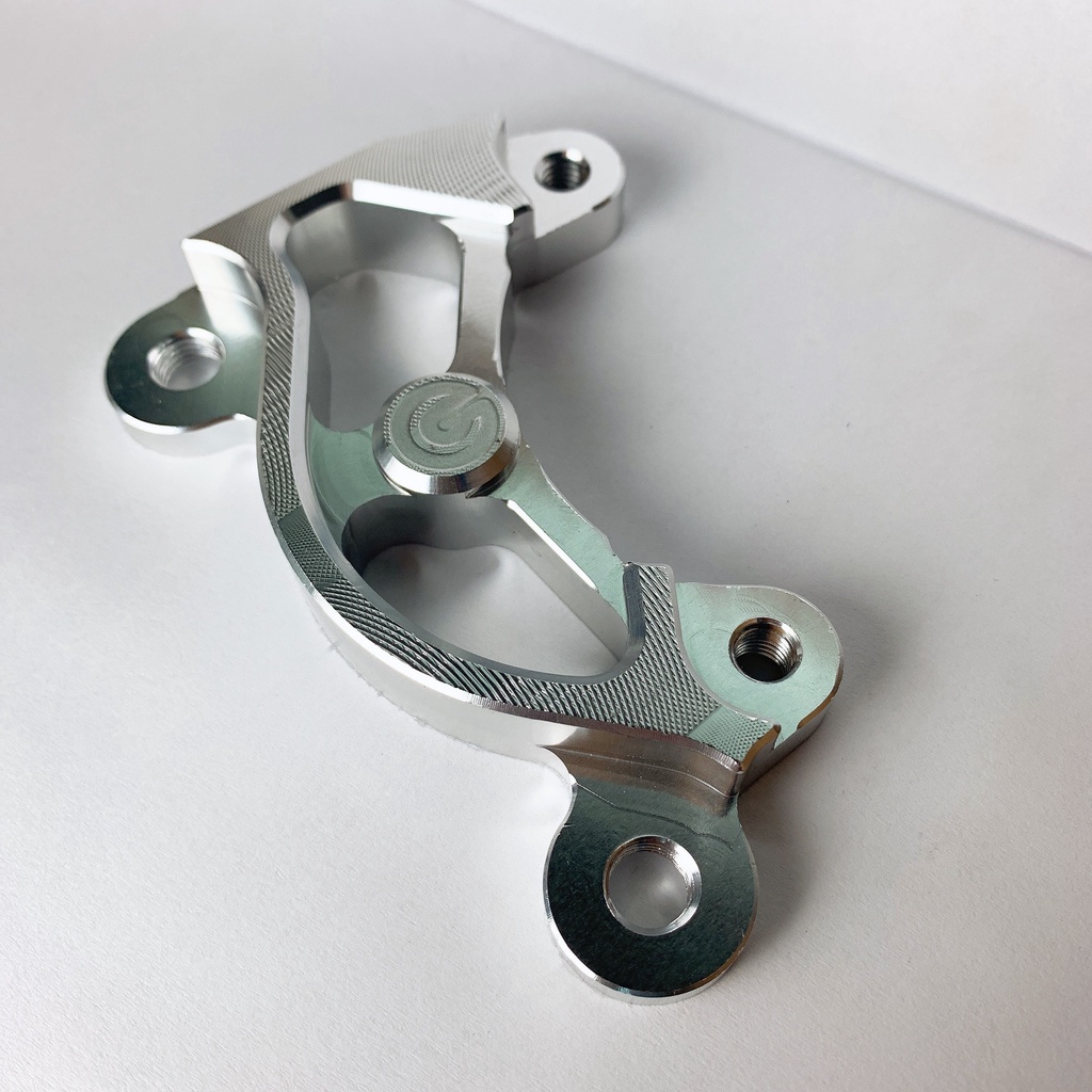 Pát CNC, Pát Trước gắn xe Luvias đi đĩa 260mm gắn heo 2piston Brcmbe Nissin Adelin