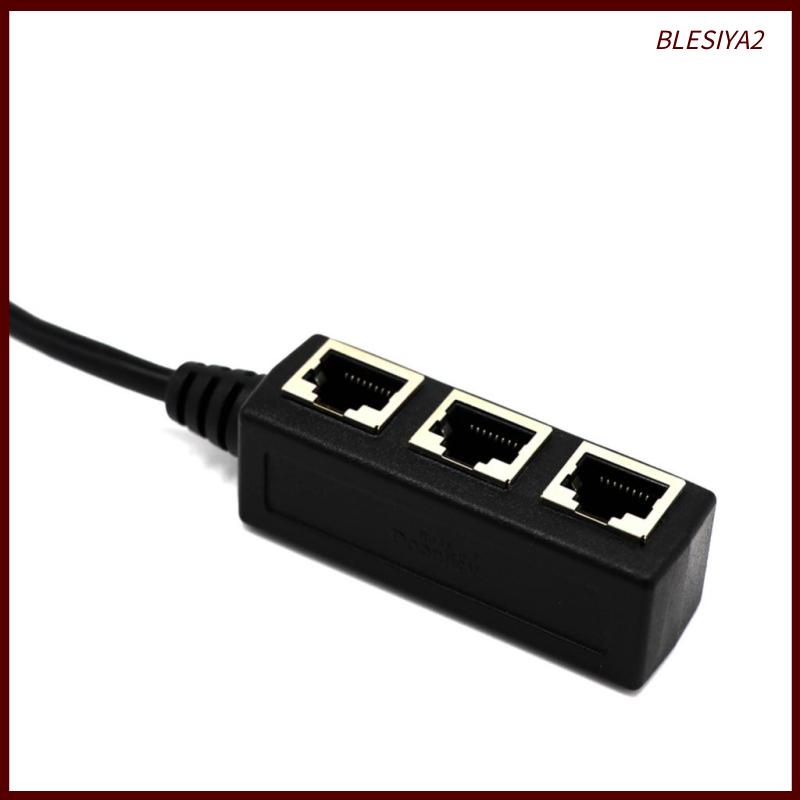 Đầu Chia Cổng Mạng LAN RJ45 Y 1 Thành 3 Cổng Cho CAT 5 / CAT 6