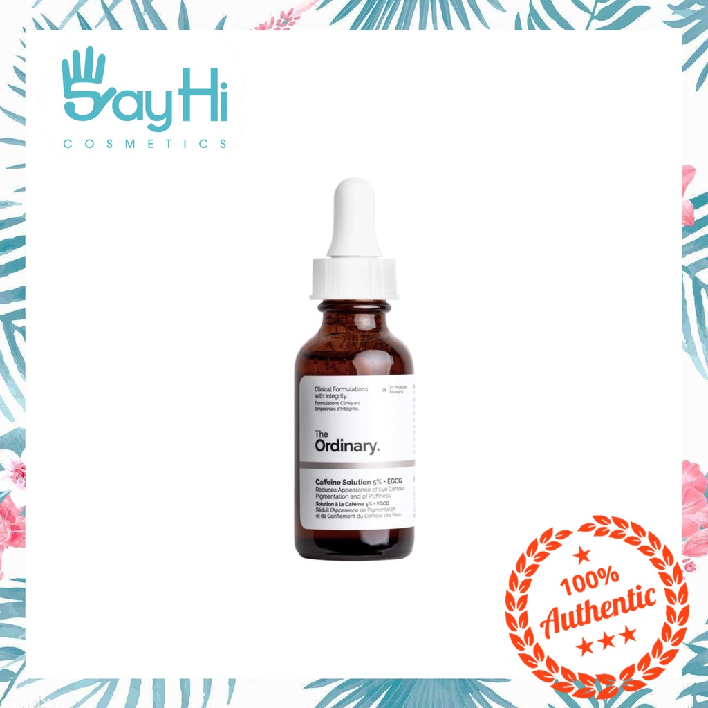 Serum mắt Caffeine Solution 5% + EGCG - The Ordinary
