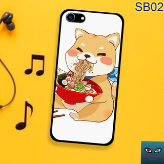(❤️ FREESHIP ĐƠN 50 000❤️) Ốp lưng kính OPPO A71 A83 in hình chó Shiba CUTE dễ thương các loại