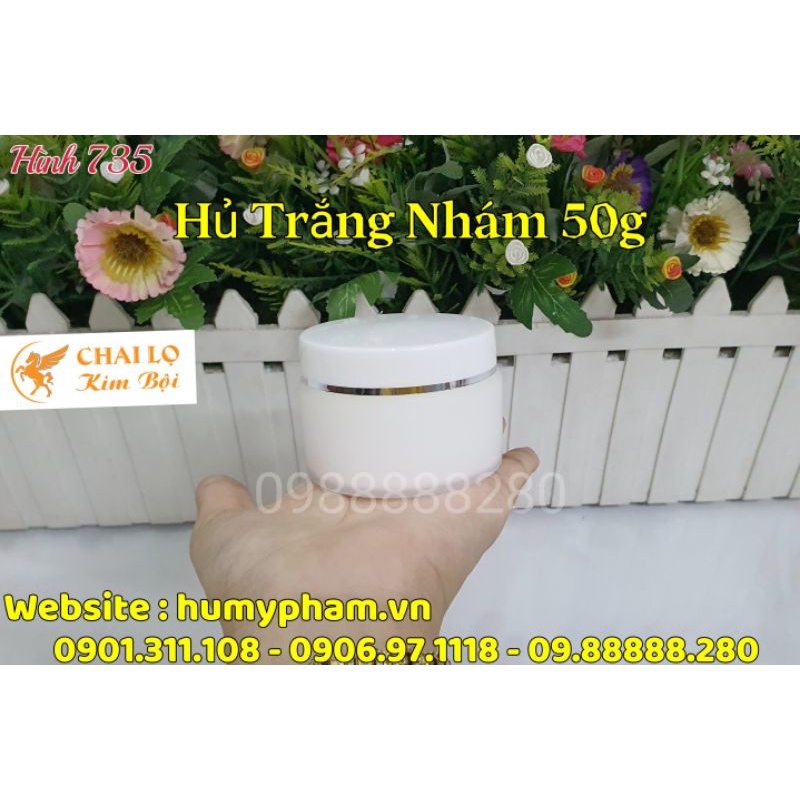 HỦ ĐỰNG KEM FACE- Hủ face Nhám 10g - 30g - 50g