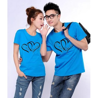 set 2 ao đôi cổ tròn