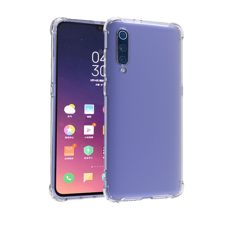 Ốp lưng nhựa mềm trong suốt viền đệm khí 4 góc dành cho Xiaomi Mi A3 CC9 9 SE 8 A1 A2 A3 Lite Pocophone F1 Redmi 7 7A Note 9s 7 8 Pro | BigBuy360 - bigbuy360.vn