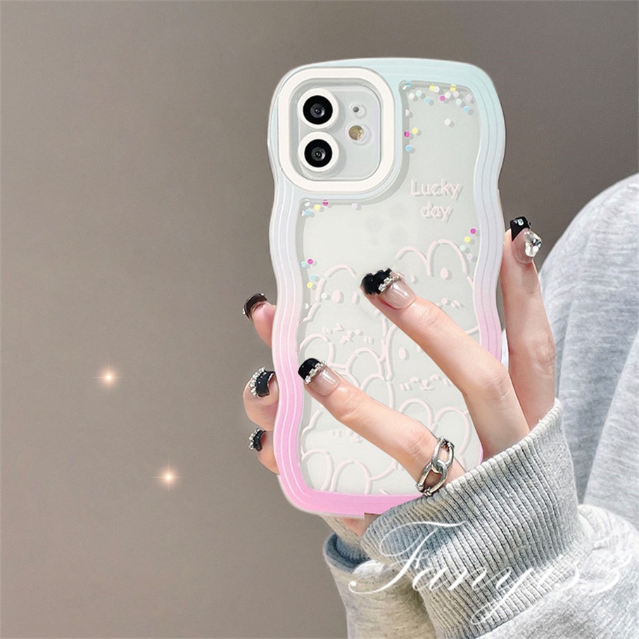 Ốp Điện Thoại TPU Mềm Trong Suốt Viền Lượn Sóng Cho iPhone 14 13 12 11 Pro Max X XR Xs Max 8 7 6 6s Plus SE 2020