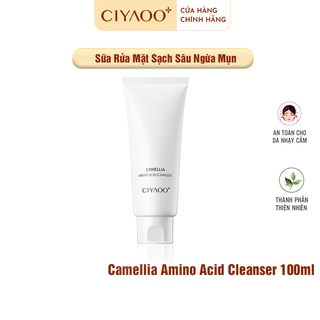 Sữa Rửa Mặt CIYAOO Camellia Amino Acid Cleanser Sạch Sâu Ngừa Mụn (100g)