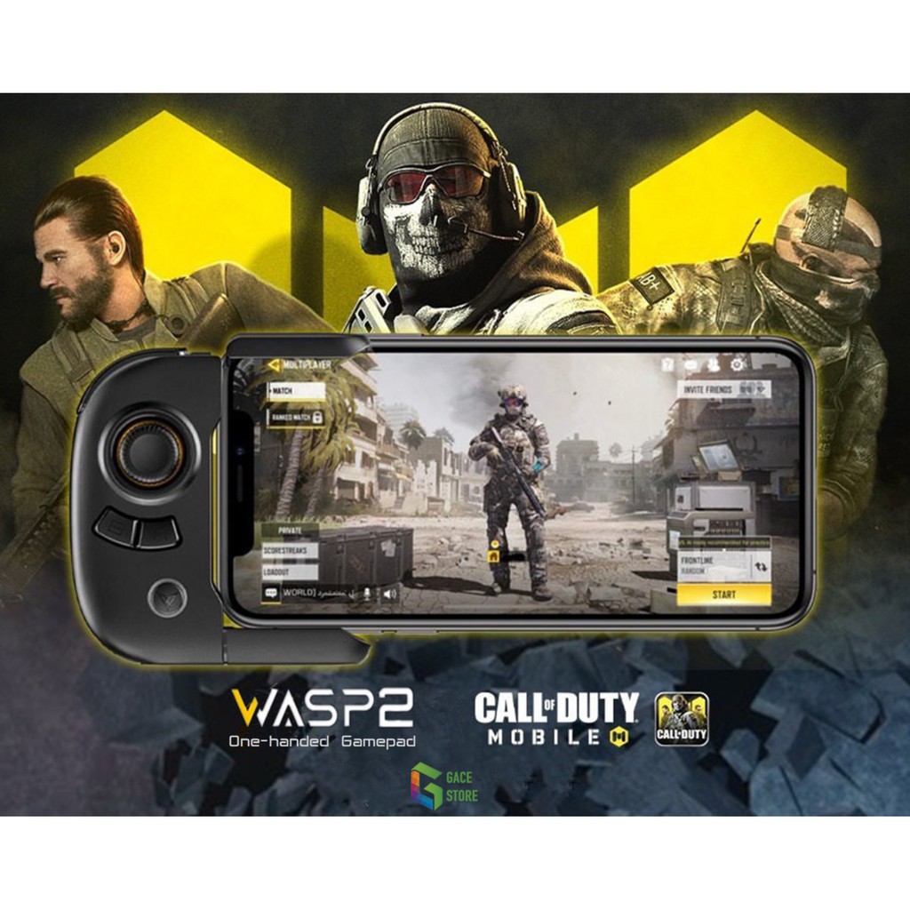 Flydigi Wasp 2 | Tay cầm chơi game PUBG và Liên Quân (FPS, MOBA) cho iOS, Android