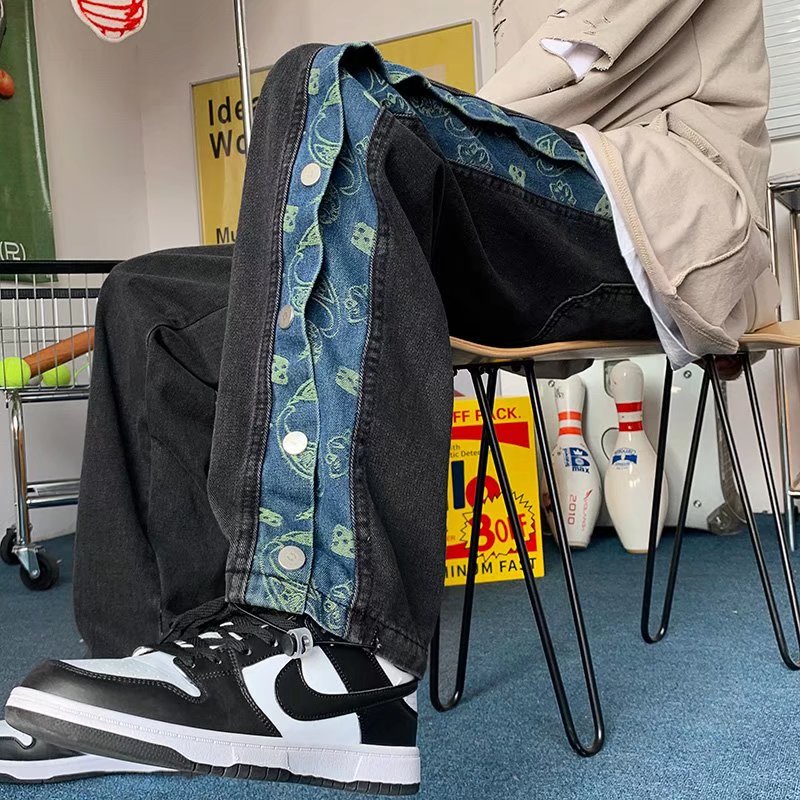 Quần jeans Ống Rộng Thời Trang Xu Hướng Mới Năm 2021 Cho Nam