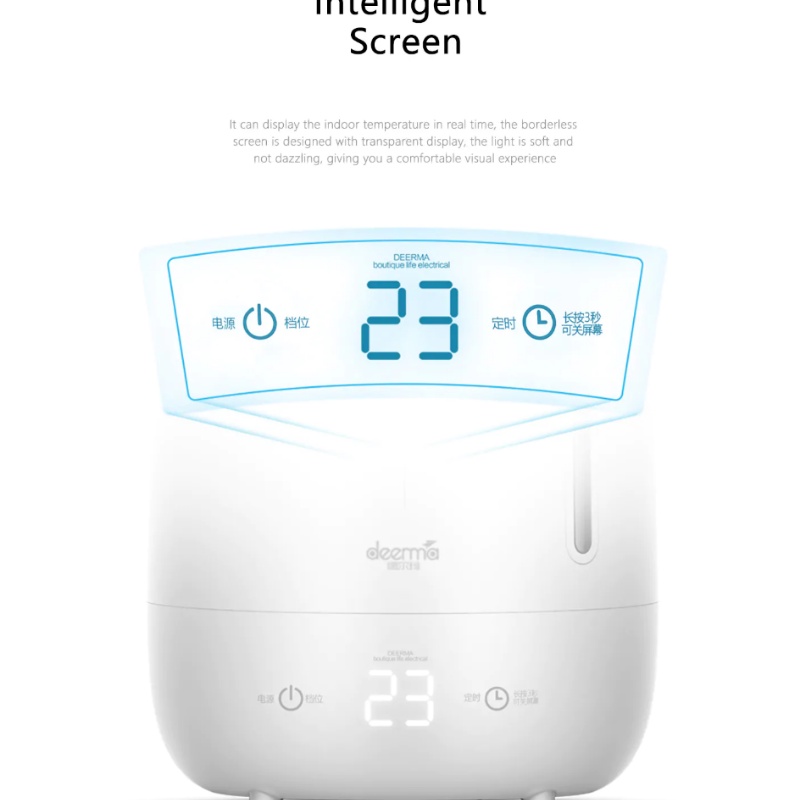 Máy Phun Sương Tạo Ẩm Deerma F600✅ Dung Tích 5L✅ Hàng Chính Hãng