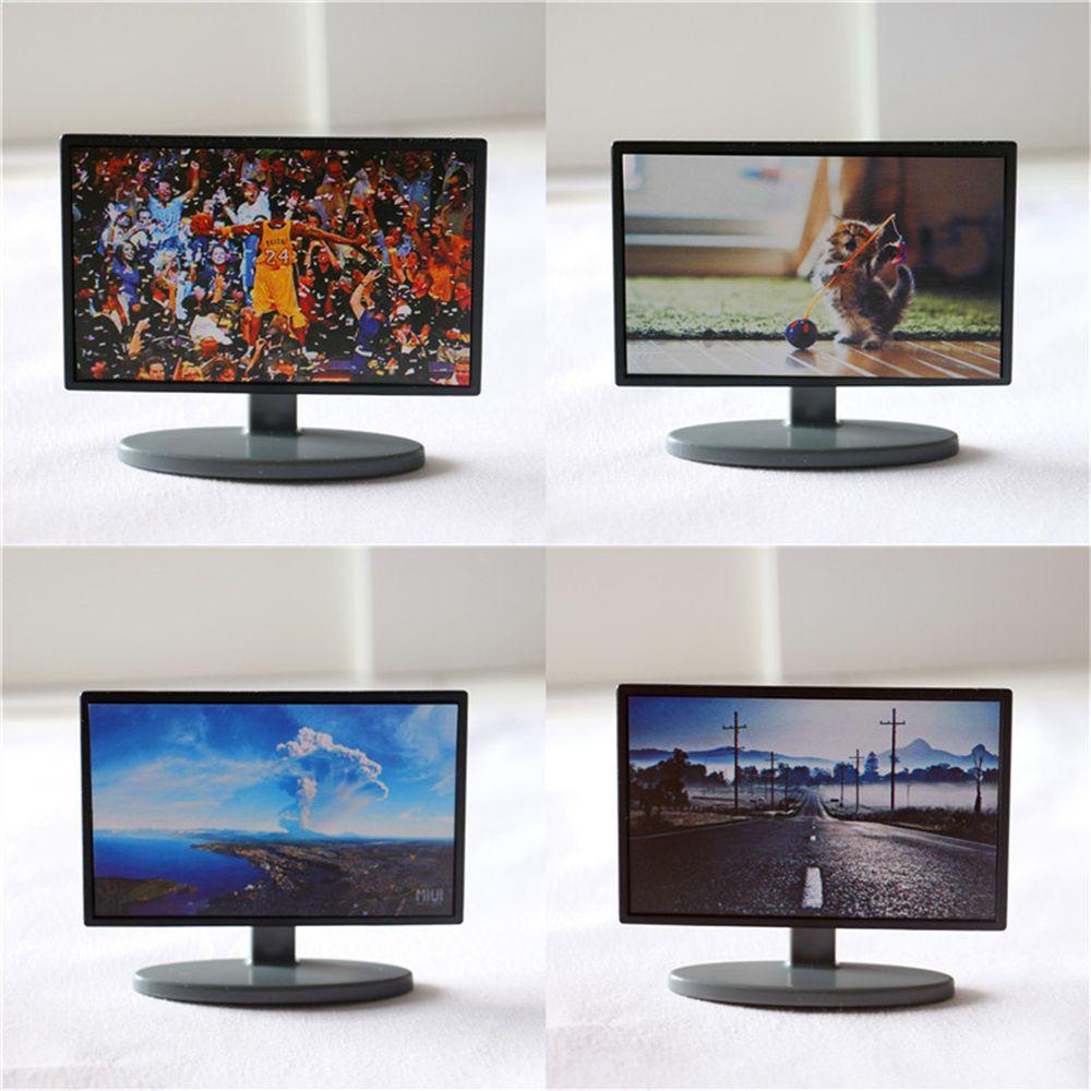 BEBETTERM Mô Hình TV Mini Kiểu Dáng Mới Lạ Dùng Để Trang Trí Phòng Khách