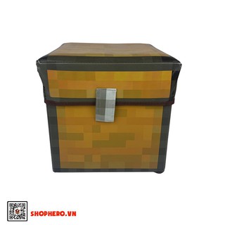 Rương Minecraft cao cấp bọc da PU