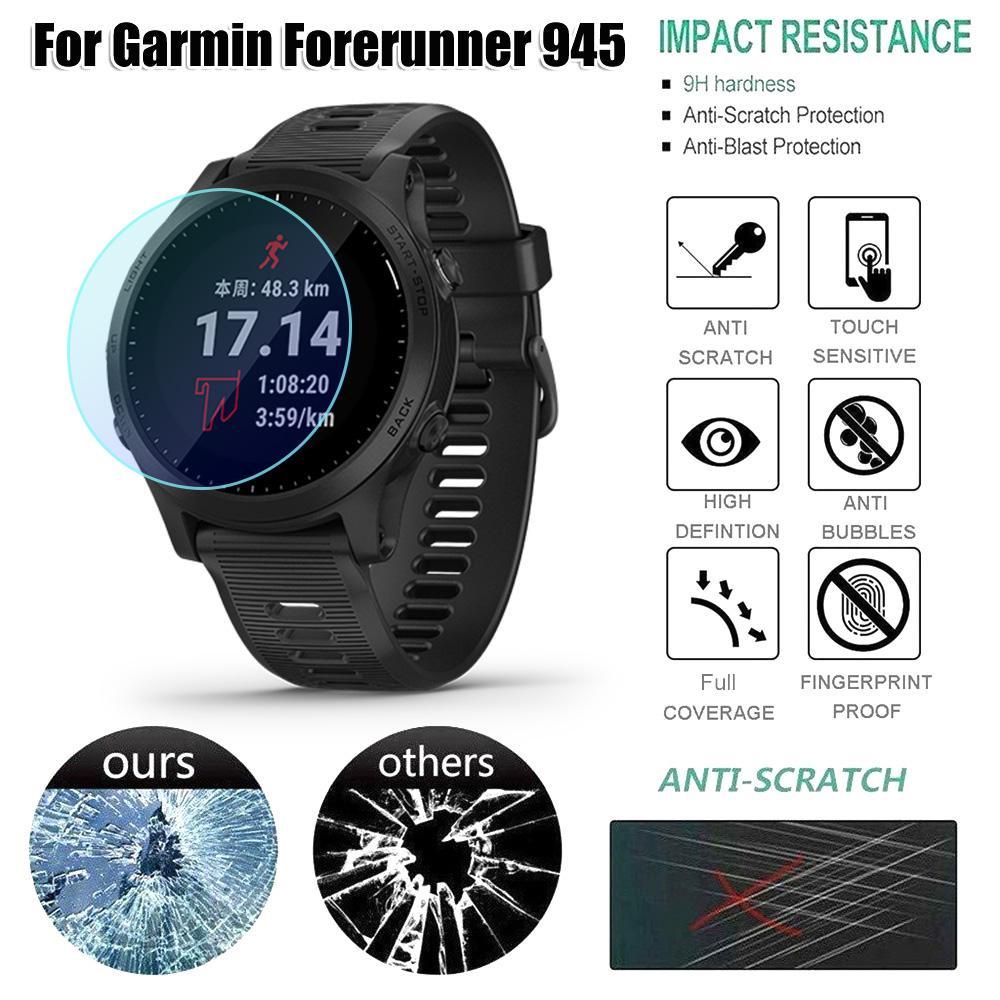 BTLIMER Kính Cường Lực HD 9H Bảo Vệ Màn Hình Cho Garmin Forerunner 945