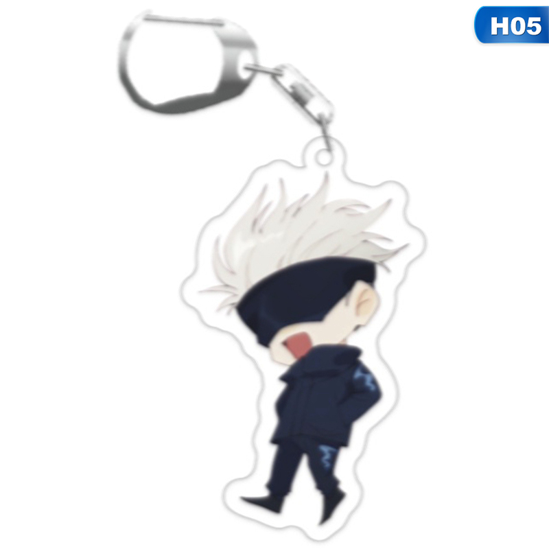 flowersqueen Móc Khóa Hoạt Hình Jujutsu Kaisen Dễ Thương