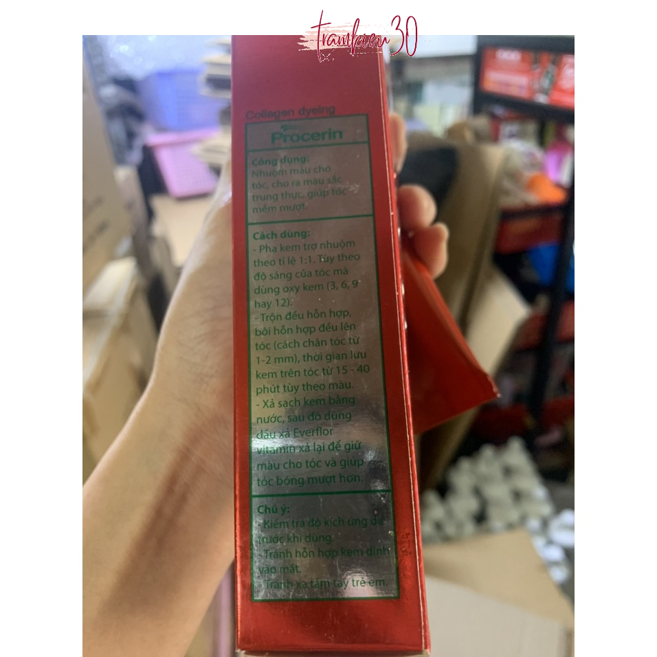 Thuốc nhuộm tóc procerin 100ml