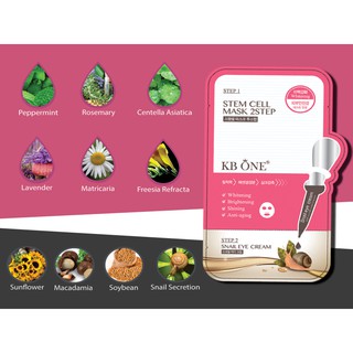 [Chính Hãng 100%] Mặt Nạ Kbone - Ốc Sên 2 Bước ( 1 Miếng)