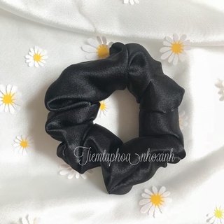 Buộc tóc vải - Scrunchies lụa hot trend