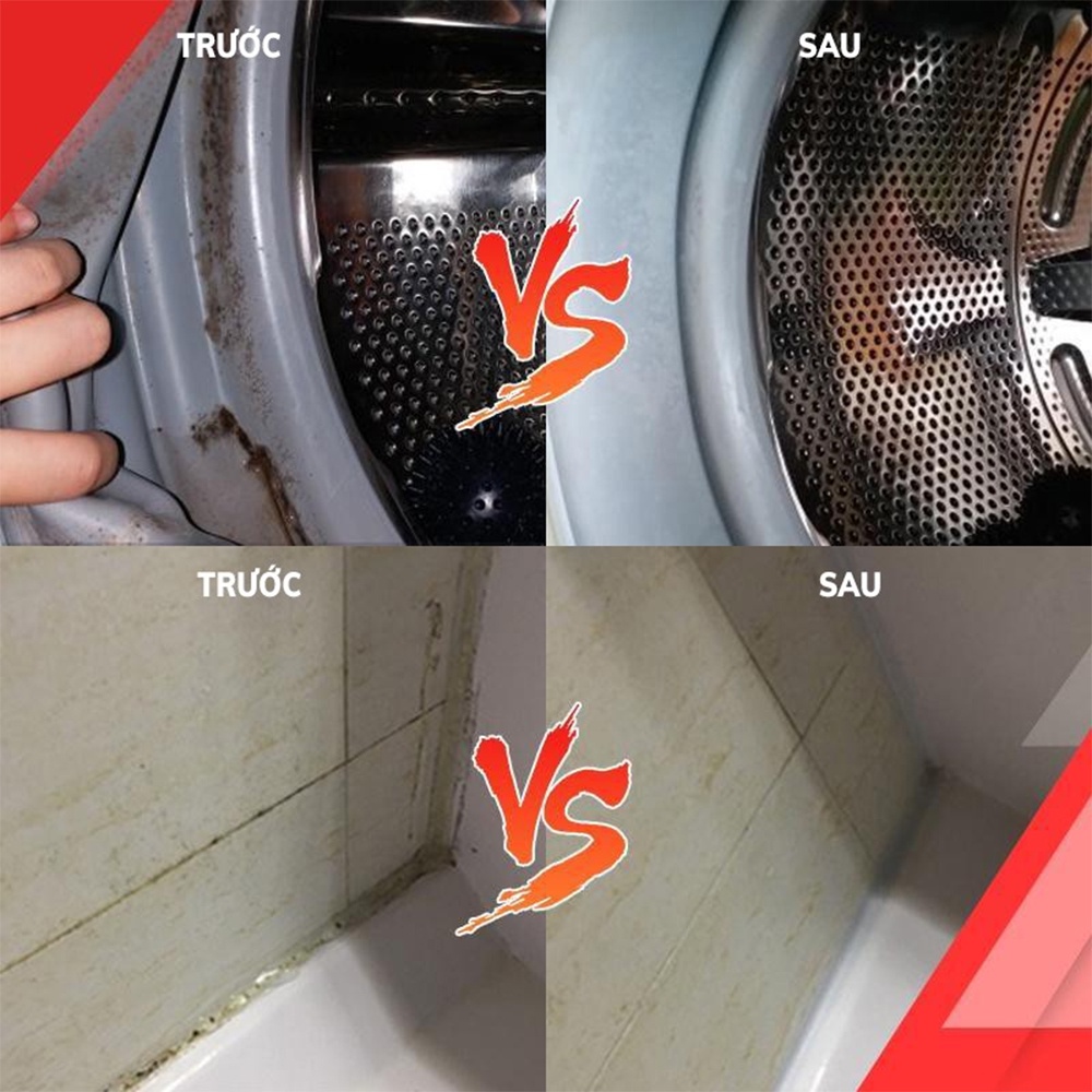 Gel Tẩy Nấm Mốc Silicon L9 Keo Tẩy Mốc Mép Tường Đa Năng Bồn Chậu Toilet Lavabo