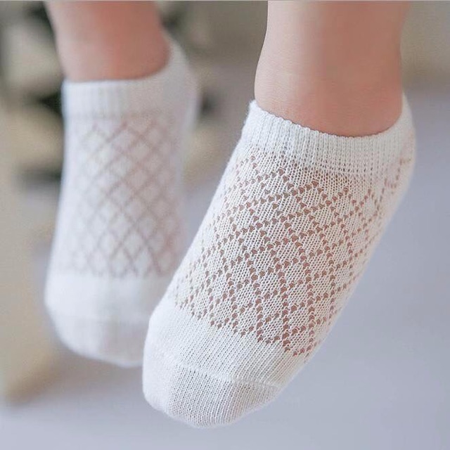 Tất lưới cotton